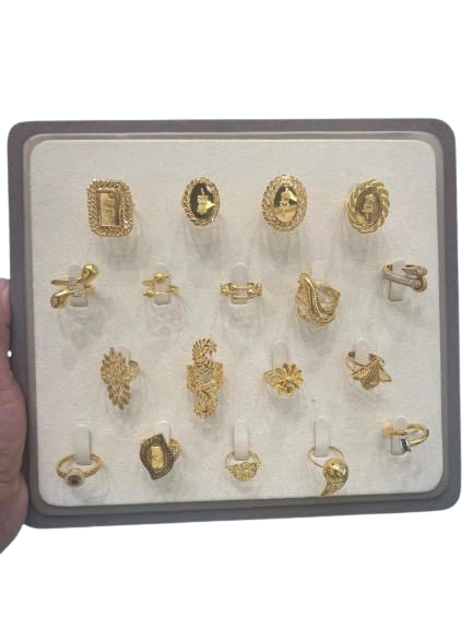 Golden Grace
Pure gold rings